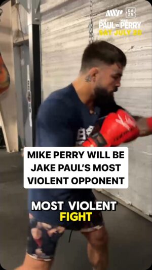 Mike Perry Instagram - Mike Perry says this WILL be Jake’s most violent fight…🥊

-
#PaulPerry
Saturday, July 20th
Amalie Arena - Tampa, FL
Live on @daznboxing