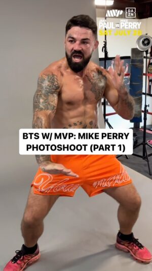 Mike Perry Instagram - Behind The Scenes of Mike Perry’s photoshoot with MVP (Part 1)🤣

-
#PaulPerry
Saturday, July 20th
Amalie Arena - Tampa, FL
Live on @daznboxing