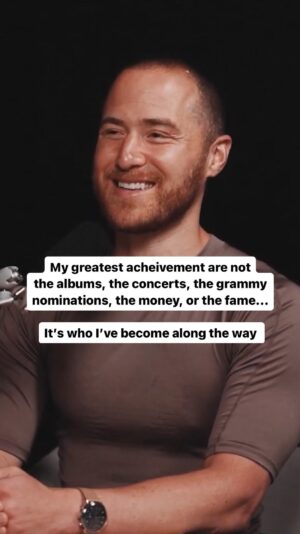 Mike Posner Instagram - My greatest acheivement are not the albums, the concerts, the grammy nominations, the money, or the fame...

it’s not even the walking across america or the climbing of mt. everest...

it’s who I’ve become along the way.

I am proud to be who I am. 

KEEP GOING.