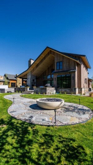 Mike Pyle Instagram - I just got back from a project in Idaho, and I’m breaking ground on another one soon 🙌🏻I love working with this gorgeous backdrop. Don’t work against nature’s landscape, work with it! Can’t wait to show you what’s in the works. #MPD #MikePyleDesign #Aesthetic #Design #OutdoorLiving #LandscapeDesign #Landscaping