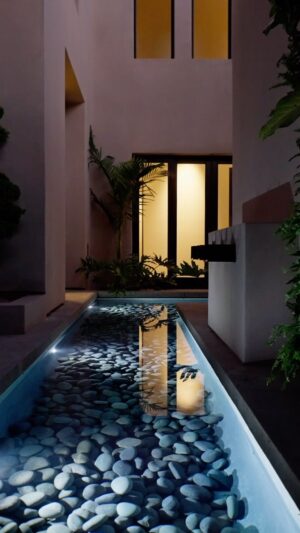 Mike Pyle Instagram - Mood Lighting 🤌🏽 #MPD #MikePyleDesign #Aesthetic #Design #OutdoorLiving #LandscapeDesign #Landscaping #LandscapeLighting