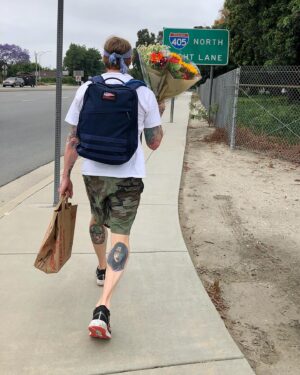 Mike Vallely Instagram - 2011, I signed up for a @goruck Challenge in Las Vegas, Nevada (Pic 2). The GORUCK Challenge is a 12-hour, 15-20-mile team-building endurance event dreamed up by Green Beret and GORUCK founder @jasonjmccarthy to spotlight the quality of GORUCK Rucksacks to the world. This event introduced me to the best backpacks I have ever used and opened my eyes to what it really means to be a part of a team, imparting profound lessons that I incorporate into my daily life. From there, I went on to do the first ever GORUCK Ascent (Pic 3) in Colorado, and not only did I walk away from these events a more in-tune and better person, but I also developed a long-standing friendship with Jason, who continues to make me a better person, and even a surfer, haha (Pic 10).

Since 2011, I have always Rucked, whether while walking the dogs (Pic 1), on a hike, or as part of a workout. At the start of the pandemic, my daughter @lucy_vallely and I took to Rucking as a form of exercise and a therapeutic answer to the mental toll of the lockdown. We covered much ground, up, down, and across Long Beach, California (Pics 4&5), and then we took to the road, hiking the Grand Canyon together (Pic 6); doing so is one of my fondest memories of that difficult time.

In April of 2022, on behalf of GORUCK, I attended @sandlotjax, where I made my last ever public skating appearance (Pic 7), doing what I have always done: sharing and promoting the love and fun of Skateboarding. Shortly after, my company, @streetplant, and GORUCK collaborated on a Signature Skate Rucksack (Pic 8) and a Skateboard Deck with art by @rdsparks (Pic 9). The Skate Rucksacks sold out fast, but we plan to make more. The Board is still available from Street Plant.

Today, I am honored to say that I am working with GORUCK to continue to bring awareness to Rucking as a meaningful form of exercise and to share the gear I use for travel. Check out @goruck, and if you want to purchase some GORUCK gear, you can save 10% using my discount code at checkout: MIKE10—link in bio.

#GORUCK