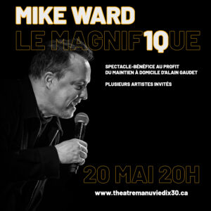 Mike Ward Instagram - Il reste encore quelques bons billets! 👀 Les moins bons ont tous déjà été vendus à des aveugles! Pour vous procurer les dernières places: MikeWard.ca
.
.
.
.
.
#humour #mikeward #alaingaudet #mikewardlemagnifique
