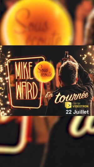 Mike Ward Instagram - Samedi on est au Centre Vidéotron avec Rince Crème en première partie et d'autres belles surprises!

Billets disponibles au www.mikeward.ca