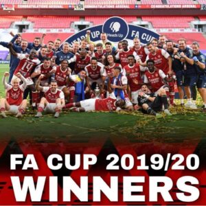 Mikel Arteta Instagram - Thank you everyone for being so supportive. We knew that there were expectations and this trophy is for you. There is still a long way to go of improving on many things, but I’m very proud of the players, who have been fantastic and the staff, who also worked very hard. Again, thank you so much for the support and belief. #COYG #headsupfacup #facup