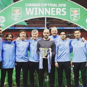 Mikel Arteta Instagram - Very happy to win our second trophy of the season! So proud of our fantastic players 👏🏼👏🏼 🏆 #carabaocup #winnersbacktoback