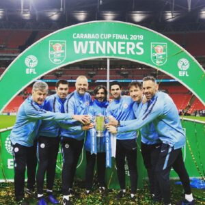 Mikel Arteta Instagram - Very happy to win our second trophy of the season! So proud of our fantastic players 👏🏼👏🏼 🏆 #carabaocup #winnersbacktoback