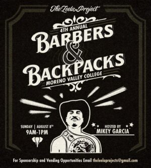 Mikey Garcia Instagram - See you all Sunday Aug. 8th at Moreno Valley College. back to school backpack giveaway for kids. presented to you by @theleelaproject  and @beardedvillains