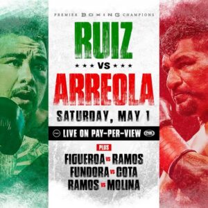 Mikey Garcia Instagram - I #CantWait for #RuizArreola Saturday, May 1! Catch Me on The PPV Broadcast and Expect a lot of knockouts that night so be sure to order the pay-per-view and tune in! #PBC