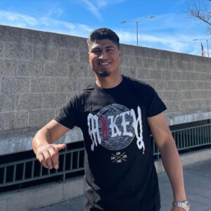 Mikey Garcia Instagram - have a good day guys. s/o to @tsbyrainbow thanks for the merch. get urs too!