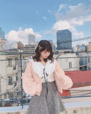 Miki Hashima Instagram - 大好きなブランドを着て
撮影はさらにウキウキする🥰

楽しかった〜🥴

お店の方にコーディネートもお願いして
最高に可愛くてカンペキでした、、！

お気に入り🎀💕💓💗

 #niceclaup 
 #しか勝たん