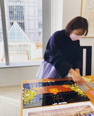 Miki Sakai Instagram - シールも俳句もむずかしいっ！！
ご覧いただいた皆さま、ありがとうございました🤣