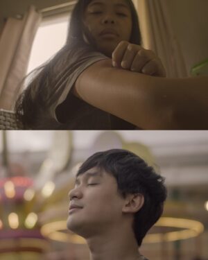 Mikoy Morales Instagram - Parang may nabunot na tinik sa dibdib ko. 

Finally watched our film #Tether and it could have been just as satisfyingly difficult as working on it. Hope you get to see it, too.

Written, directed and edited by @gianarre, an official entry to #Cinemalaya2023

Siempre, styled by @john_paul_dizon nung gala night.
