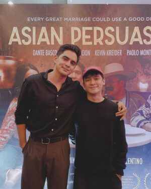 Mikoy Morales Instagram - Persuaded at the @asianpersuasionfilm red carpet premiere. Congrats tita @iamjonajane on the film and on the start of your full circle-career story!