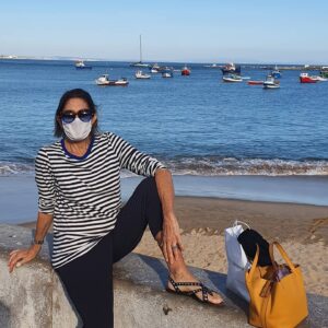 Mila Moreira Instagram - Cascais,  linda tarde!