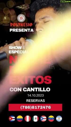 Milciades Cantillo Instagram - Familia es este sábado, solo faltan 2 días para poder compartir con ustedes de un show con lo mejor de nuestra música latina al mejor estilo colombiano. @polynesio #ShowenVivo #Valllenato #ExitosLatinos #Comida #Familia