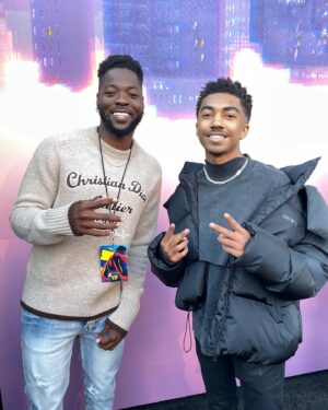 Miles Brown Instagram - spider-verse premiere 🕷️🕸️ @marvel