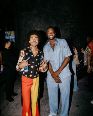 Miles Brown Instagram - Coolest Party In The World 🪩🕺 #clubpeacelovesoul #18
