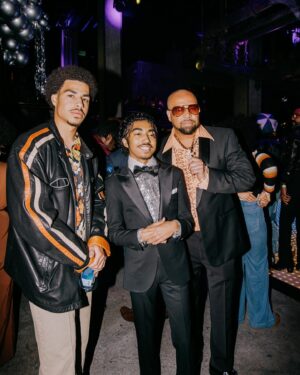 Miles Brown Instagram - Coolest Party In The World 🪩🕺 #clubpeacelovesoul #18