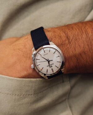 Miles Fisher Instagram - When I’m feeling kinda dumb, I’ll rock a watch that looks smart. Love this Grand Seiko - clean   classic 🦤 

⏱ @grandseikoofficial, 📷 @brechtvanthof