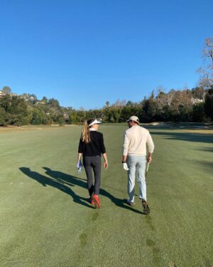Miles Fisher Instagram - Golf. I just love this game. It’s an endless challenge. It’s ancient. As global as a sport can be. And maddeningly fun. One bad shot can be exhaled away in a moment. One great shot yields satisfaction for days. 

Every basketball court, football field, hockey rink, tennis court around the world is identical in proportions - built to spec. But no two golf courses in the world are alike, and the great ones are true miracles of nature, shaped by God’s hand over centuries of wind and water.

I’ve made lasting friends through this game in ever corner of the world. A four hour walk, talking about everything and nothing at the same time: phones kept off, laughs more heartfelt. This past year I played in Dubai, Texas, the Ozarks and Carolinas. The year ahead will bring me to Quebec, Northern Ireland, Arkansas and…who knows.

Golf manifests a philosophy to life that requires discipline, humor, and intuition just to make it through a round. Grip softer, swing faster, stay centered. Its clubs and customs remind us that many did it before and did it better. Yet the game continues to innovate, welcoming all stripes of folk, refusing to calcify in boring old ways. The game is alive. And maddeningly fun.  And I love it.