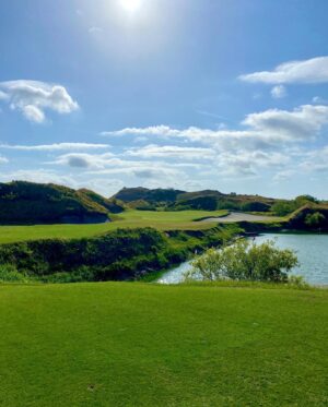 Miles Fisher Instagram - Florida: come for the🏌️‍♂️stay for the 🐊!!