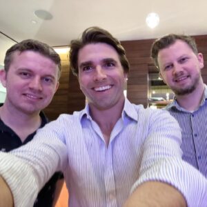 Miles Fisher Instagram - Together, we’re #deeptomcruise. Very special to finally meet my creative partner Chris and his brother Kevin in person and show them my hometown of Dallas after a year of working together across the 🌎. These guys are GENIUS 🤯. 

Missing @tomgtgraham 🧠