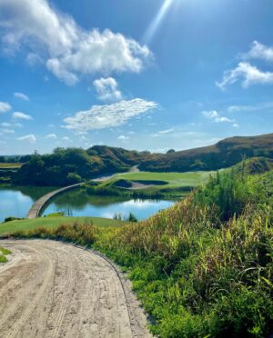 Miles Fisher Instagram - Florida: come for the🏌️‍♂️stay for the 🐊!!