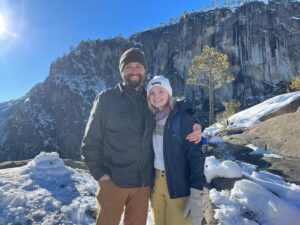 Miles Luna Instagram - Absolutely humbled by the hike up Yosemite Falls, BUT WE MADE IT. Food poisoning be DAMNED!