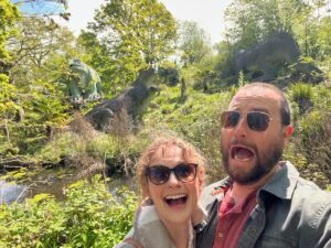 Miles Luna Instagram - Puttering around England looking at dinosaurs and the favorite haunts of fictional, mustached football coaches.
