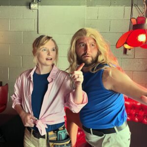 Miles Luna Instagram - Went on a Jurassic Park bar crawl. Ellie was Laura Dern. I was also Laura Dern.