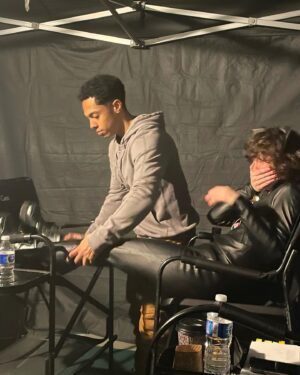Miles McKenna Instagram - No picture can capture the pride I am feeling right now.. not only did GOOSEBUMPS get nominated for a @kidschoiceawards but one of my favorite males is nominated for FAVORITE MALE Tv Star 😭😭 Go vote for @_zack_morris on @nickelodeon !!!! Zack is my TV best friend turned real life family! I'm so happy you're being recognized for your talents and hard work!! PLEASE vote for this man or may Biddle haunt you!!