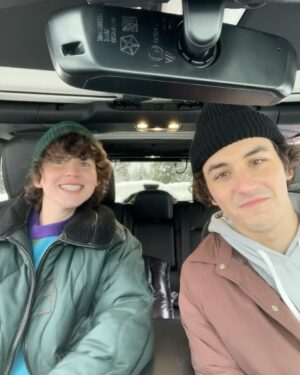 Miles McKenna Instagram - “You guys all really seem like friends.” 😅  stream goosebumps on Disney  and Hulu 🤬🤬🤬