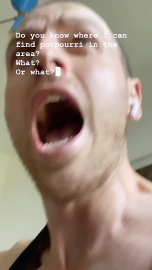 Milk Instagram - be careful who you ask about dried flowers