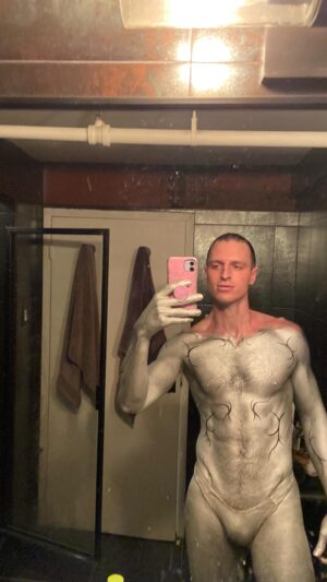 Milk Instagram - bts at a galactica photo shoot with @jackwaterlotstudio
with makeup by @laurelcharleston