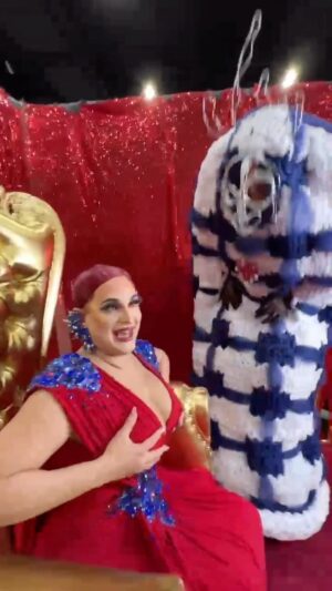 Milk Instagram - all this #dragconuk weekend content has me remembering drag con LA 2022 at @cynthialeefontaine booth!