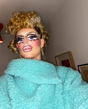Milk Instagram - fuzzy sweater