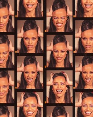 Millan Tesfazgi Instagram - all different moods 🫠 

📷 @ellvonie 
Mua @jadaciannearriola 
Hair @katrinamolson