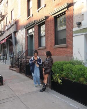 Millan Tesfazgi Instagram - I was too absorbed in savoring my pasta, but managed to snap a few photos. love you nyc 🫶