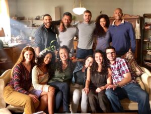 Millan Tesfazgi Instagram - annnd that’s a wrap!! So grateful for the cast and crew of @siren . 🧜‍♀️🧜‍♂️💕