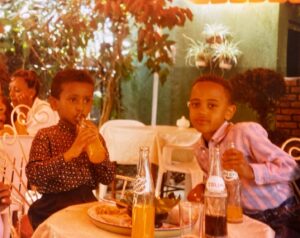 Millan Tesfazgi Instagram - Ethiopia. One of my favourite things to do is reconnect with my roots. Memories are such a gift. 💫