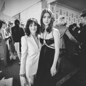 Mimi Cave Instagram - When @freshmovie came out a little over a month ago(!) we premiered the film in a theater and there was truly no greater joy. Highlights include: I didn’t fall on my face, @xtinawhatever and @athena_atelier who costume designed the film together finally met in real life, Pawel and @stevekrasznai surprised me and I ugly cried, my family got to see that I do indeed have a job, @brettdier wore tie-dye, so many amazing people traveled far and wide to attend:)

Thanks to everyone who came and supported! The whole week was a joyful blur. Thank you @searchlightpics for making the premiere such a special night and thank you @filmindependent for letting ya girl join in on the fun this year. I promise more bts pics still coming soon … love ♥️

*thanks @jdmorden for the video in the last slide 🤘🏼