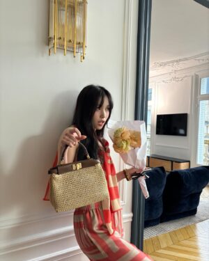 Mina Myoui Instagram - @fendi  @harpersbazaarjapan