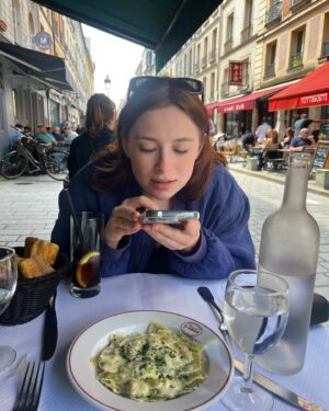 Mina Sundwall Instagram - obligatory pasta post