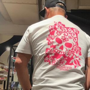 Minoru Suzuki Instagram - NEW Design Tee
ON SALE NOW

S〜XXL
¥5280-
White x Neon BLUE
White x Neon PINK
BLUE x White
パイルドライバー原宿では絶賛発売中。
ECサイト www.piledriver.jp では7/1 22:00より。

夏だねぇ〜
…ってカラーとデザインじゃ！