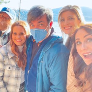 Miranda Frigon Instagram - Catch our #AuroraTeagarden marathon all day today leading up to our newest movie “Honeymoon Honeymurder” on @hallmarkmoviesandmysteries at 9/8c!! This movie is gorgeously shot on Vancouver island by our fab director @realmartinwood and of course our stellar cast lead by @candacecbure and @niallmatterhallmark @therealmarilu @dylan.sloane @bradharderarychuk @juliabenson889 and our amazing guest star @hotcrosskendall and last but not least, our very special exec.producer @jimheadjr This is gonna be a good one people! Tune in to watch it tonight!!! Here’s a few snapshots of our time on Aurora #17 ☺️