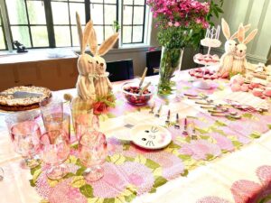 Miranda Frigon Instagram - Happy Easter!! One of my absolute favorite things to do is design parties! I love it SO much that I have now incorporated event design into my interior design business. Had a blast designing this sweet little tea party!! Visit my design site @mirandafrigondesigns (it’s brand new so I just started posting and need followers please!! 🙏🏼) you’ll see my interior design rooms and reveals, furniture makeovers, event design, design inspiration and keep up to date with anything else I’m creating!  #happyeaster #easterparty #easterdesign #easterpartydesign #easterpartybaskets #partybaskets #eventdesign #eventdesigner