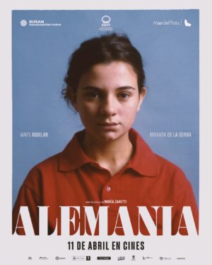 Miranda de la Serna Instagram - AHORA EN CINES🇦🇷
Alemania, una película de @mariazanettiz, producida por @juampamiller

🎟️Comprá tus entradas anticipadas (link en bio)

Una película que se acerca a un tema que nos cuesta mirar por el dolor de sus preguntas: La salud mental y el cuidado de aquellos que no encuentran respuestas en la sociedad que habitamos.

Protagonizada por @maiaguilaar  en compañía de @mir.anda.delaserna , @maria.ucedo , @walterjakob_ , @andy.pruss , @galugut_, Oliverio Beccaria, @camale0nico , @melisahermida , @tinchomiller_ ,  Vicky Peña y @wdfreirehotmail.com9 @romipinto16 @fedevenzi  @romipinto

Producida por Juan Pablo Miller @juampamiller @tareafinacine y @losalenda
En coproducción con @solitafilms
Ventas internacionales: @meikincine @luciameik  Julia Meik @ferni.ferdinand
Con el apoyo del @incaa_argentina  @cineicaa  @programa_ibermedia @madrid

DF: @agustob
Arte:  @micasaiegh
Montaje: @zevschjaer
Vestuario: @pato.conta
AD: @ollecramozzop
Casting: @mana.mitre @katiasze
Coach adolescentes: @ml_berch
Mezcla:  @huellasonora
Sonido: @joseplaza___ 
Color: @sandraotero.colorista
Banda sonora: @sergiodelapuente
Jefe de Produccion: Nicolas Giorgis
Jefa de Locaciones: @jimenalouzao
Jefa de Maquillaje: @paoluccimakeup
Diseño Gráfico @tomasdgarcia
Dirección de Producción: @mariana.ponisio  @cecirivasb

Afiche: @tomasdgarcia

Distribuye: @cinetrenok
Prensa: @tpagencia
Redes: @francolovisolo

#Alemania #MaríaZanetti #TareaFina #JuanPabloMiller #LosLenda #SolitaFilms #MaiaAguilar #MirandadelaSerna #MariaUcedo #WalterJakob
#Incaa #Cineicaa #ProgramaIbermedia
#OperaPrima #Cine #CineArgentino #Estreno #11deabril