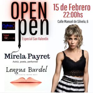 Mirela Payret Instagram - Nosotras solo nos infiltramos los labios con la calentura que nos inflama “lo auténtico”.
💋 Mañana las pu(e)tas de #LenguaBurdel vamos a brindarte la ambrosía… ¿Te dejaremos comer de ella?

Vamos a jugar con nuestras lenguas, un músculo muy útil para expresar amor. En Febrero tiene que ser el órgano más usado.👅

Las diosas… un remolino perfecto de emociones que se te incrustan en alguna parte del cuerpo y ahí se quedan susurrando.🖤

¿Te animas a mirar o prefieres una venda en los ojos mientras sientes? 🌶😈
¿Estás listo para traspasar tus barreras? 
¿O buscas un lugar seguro en tu butaca de siempre?
¿Cambiarías lo tuyo por lo nuestro?🧨

El mayor riesgo? No asumir ningún riesgo…
El amor es siempre algo arriesgado. Una zona vulnerable. Expuesta. En el amor jugamos con desventaja… Sin embargo, la vulnerabilidad es el único camino hacia el otro.

Sin riesgo no hay amor. 
Ahí reside la osadía. 
🏹🫀Yo admiro al valiente, al vulnerable, al flexible que se permite ser atravesado por la flecha genuina y se anima a jugar en este ring, arriba de la tarima.

Me calienta la transparencia🫠, me divierte correr(me) el riesgo. 
¿Y a ti?

Crezco cuando ejercito el coraje..

LA 6° 🔜 ❤ Mi sorpresa de Valentine: “Aparecemos anunciadxs en @elmundo_es tanto en versión papel como en su web. 

https://www.elmundo.es/madrid/2024/02/14/65cbcdcd21efa03f3c8b45ba.html

🎼🎶: @kamikaze_cpv @rderumba_real @kaseo_real