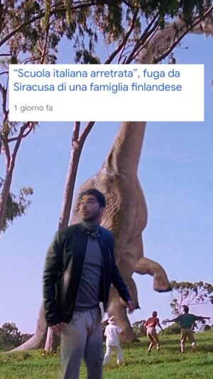 Mirko Mastrocinque Instagram - Una SirAccusa molto pesante #sicilia #scuola #finlandia #attualità #jurassicpark #videodivertenti